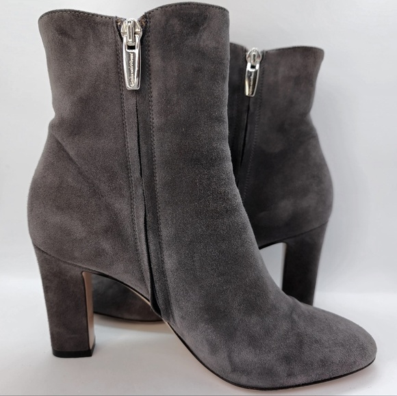 GIANVITO ROSSI Grey Suede Boots Size IT36/US6 - Picture 7 of 14